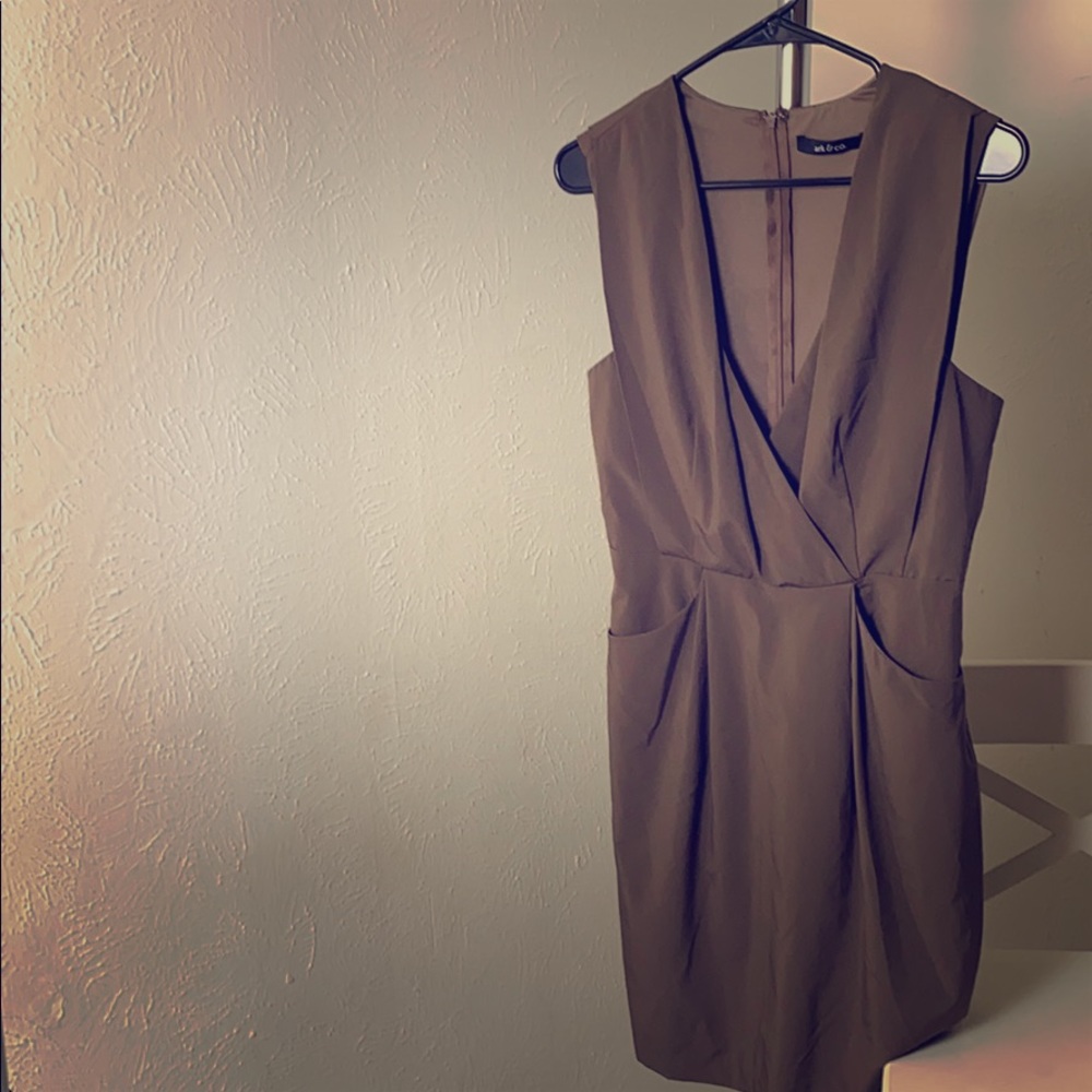 Brown/Nude Dress